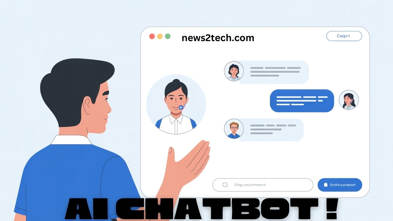 AI in customer support helping customers through chat