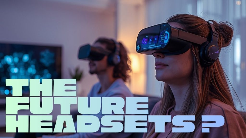 Collage showing AR and VR headsets as the future of gadgets in everyday life
