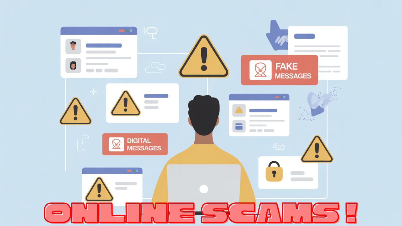 Common online scams and how to avoid them illustration